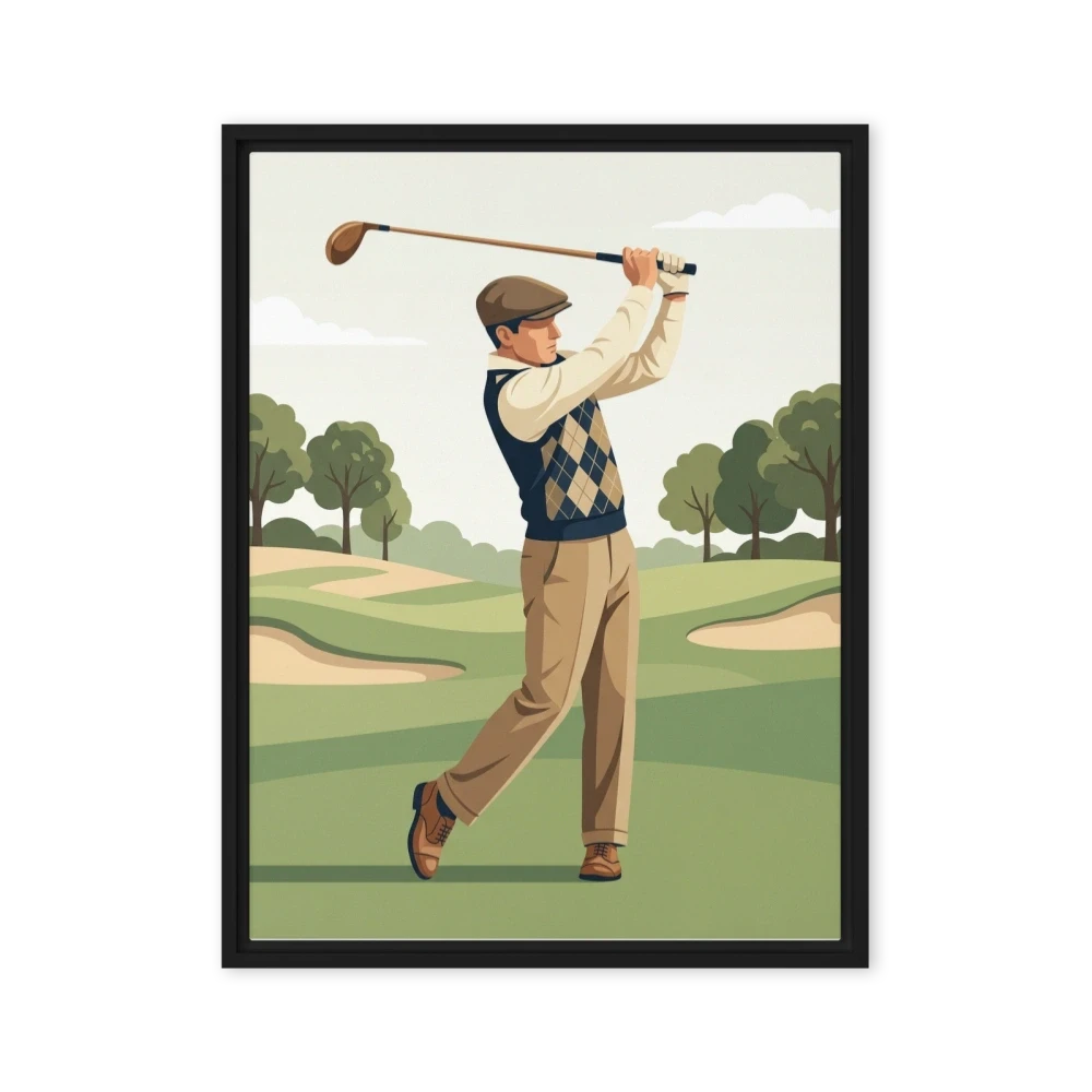 The Perfect Swing | Art Print