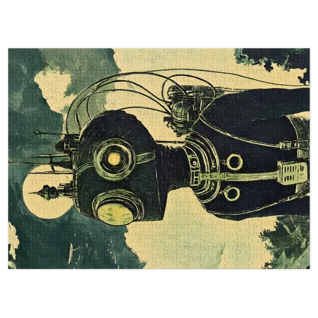 Surreal Robot Illustration | Jigsaw Puzzle (252/520 pieces)