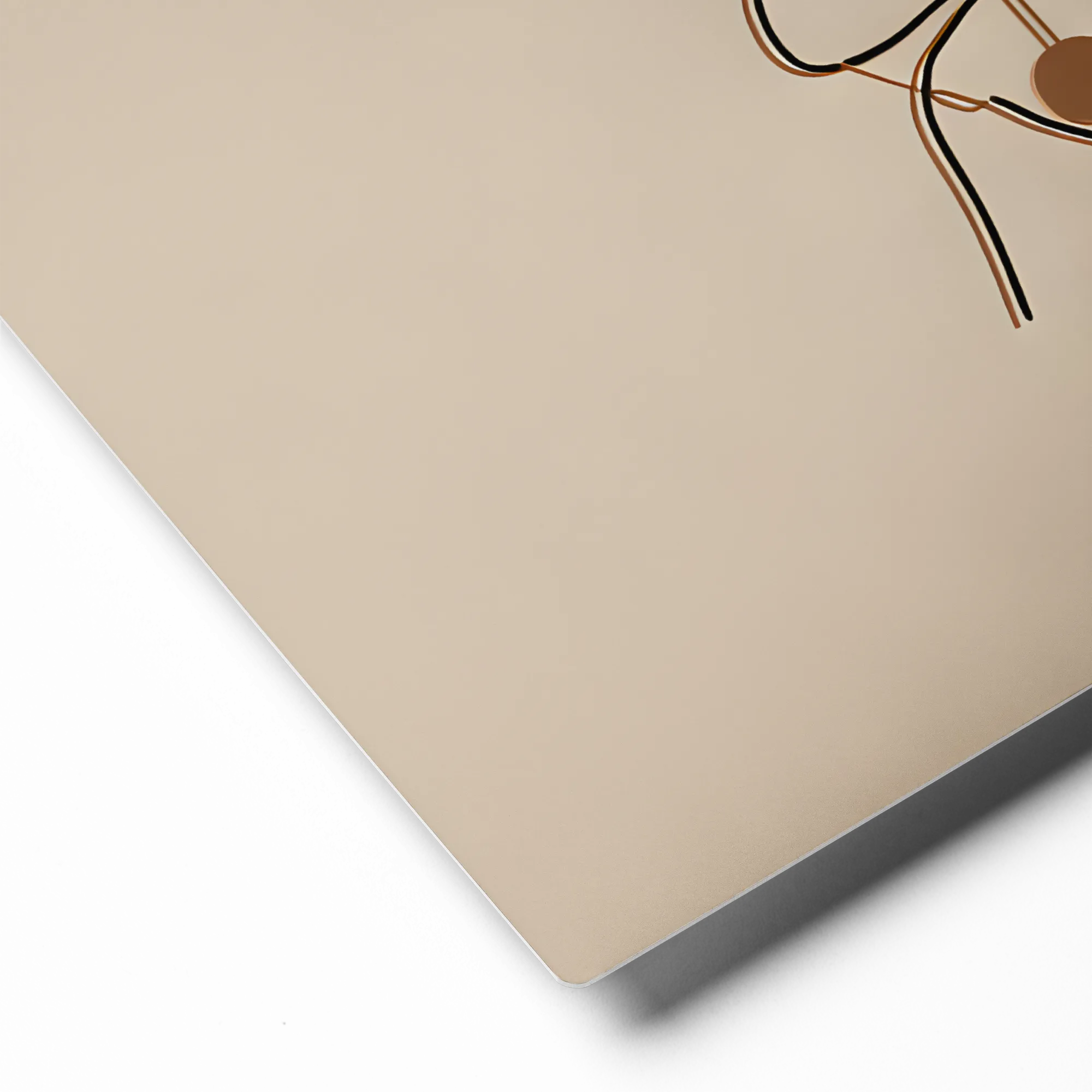 Silent Profile 
 Canvas | 18″x 18″