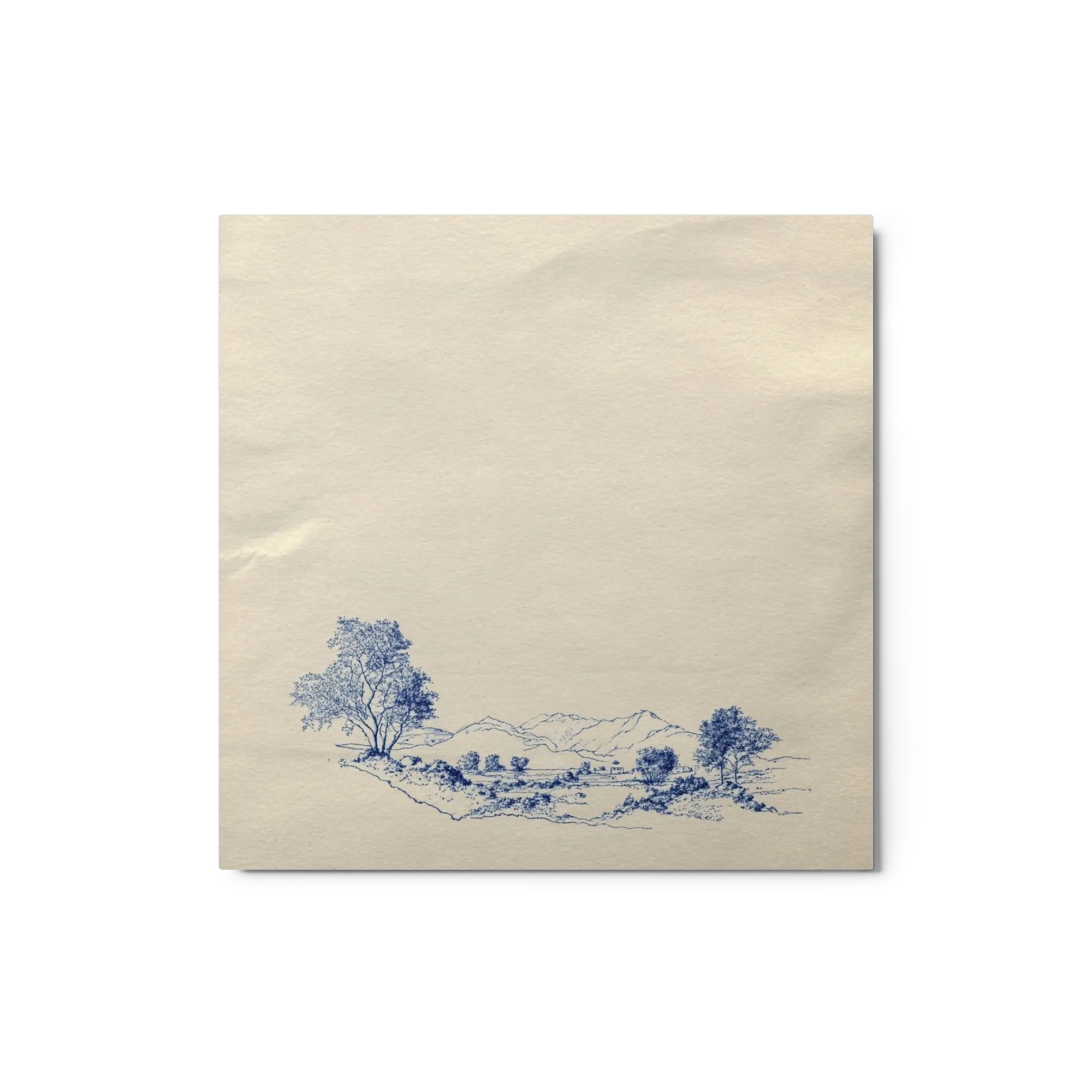 Serene Mountain Sketch