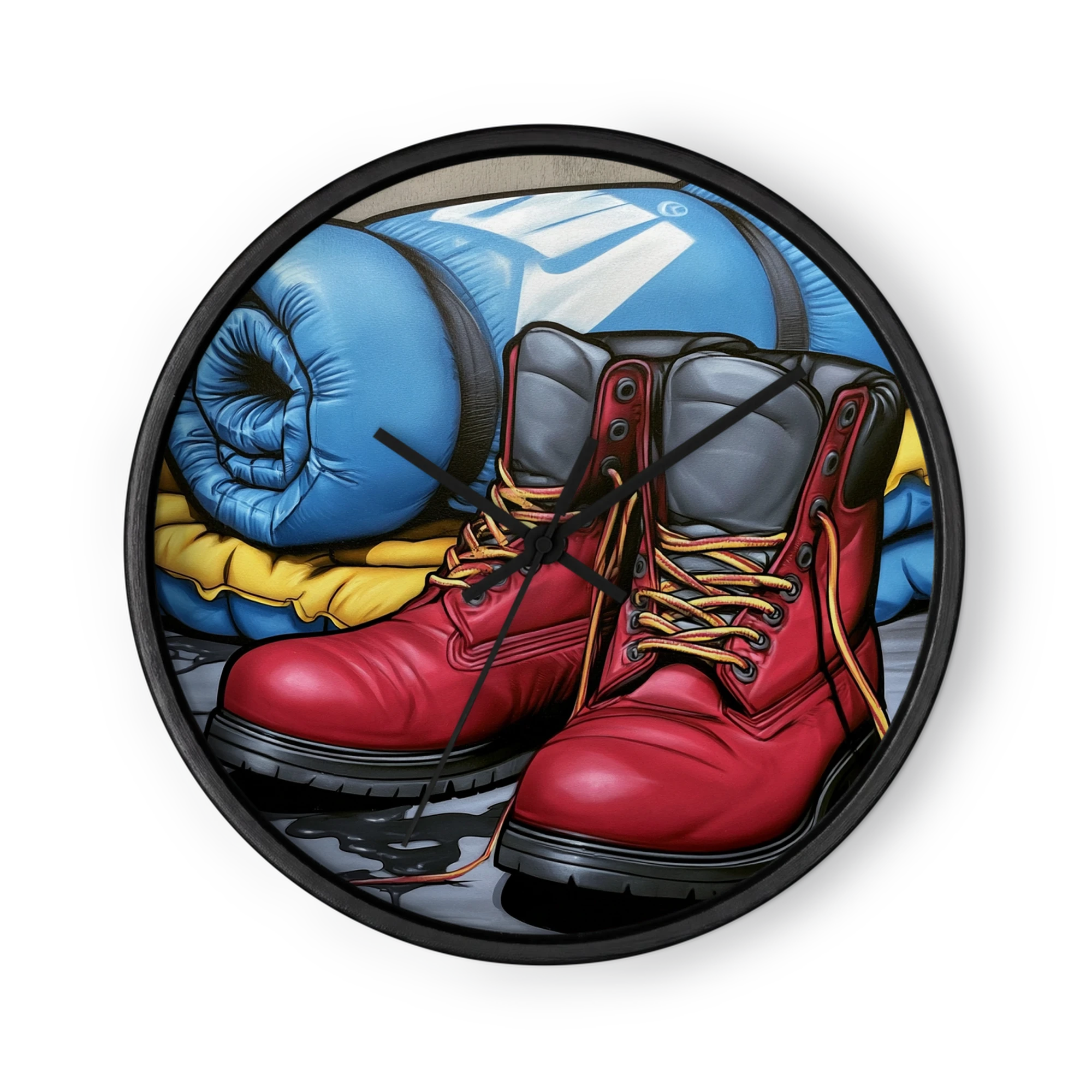 Red Boots and Sleeping Bag