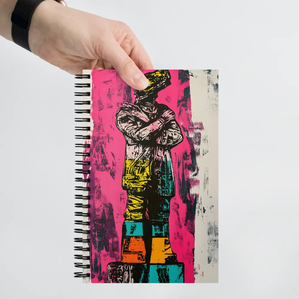 Abstract Sentinel 
 Spiral Notebook | 140 pages
