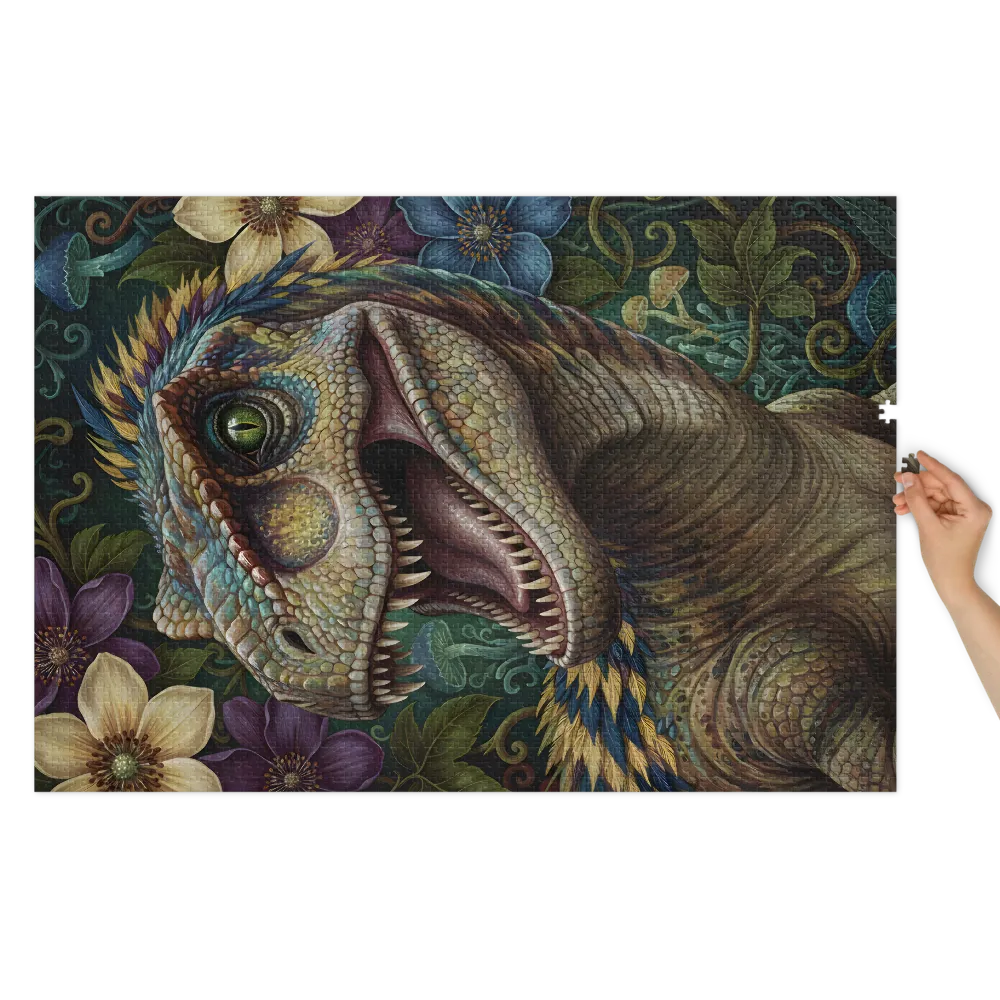 Raptor in Bloom | Jigsaw Puzzles