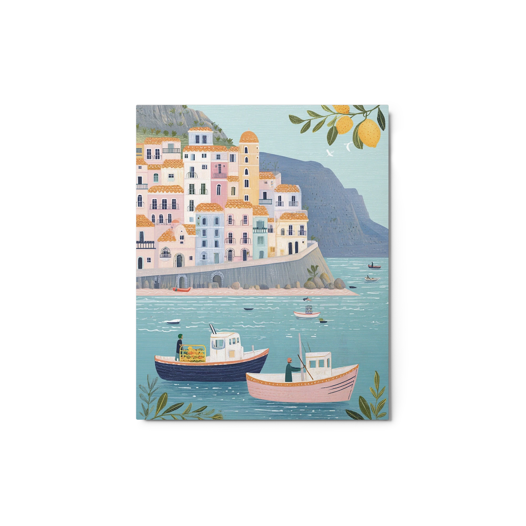 Mediterranean Coastal Village