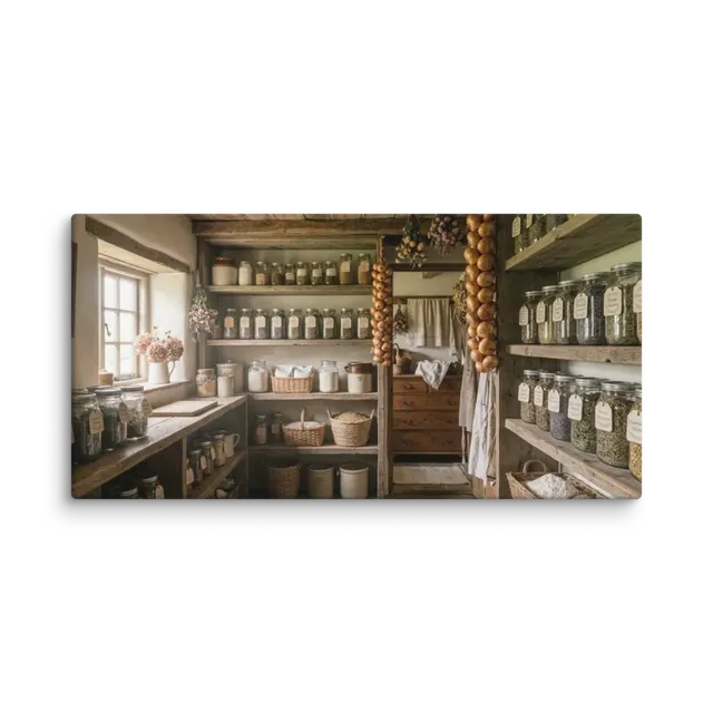 The Homesteader's Pantry | Art Print
