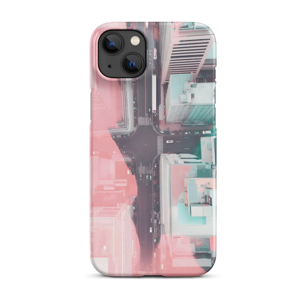 Aerial View of Urban Intersection | Phone Case