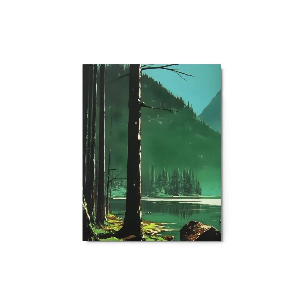 Tranquil Forest Lake | Art Print