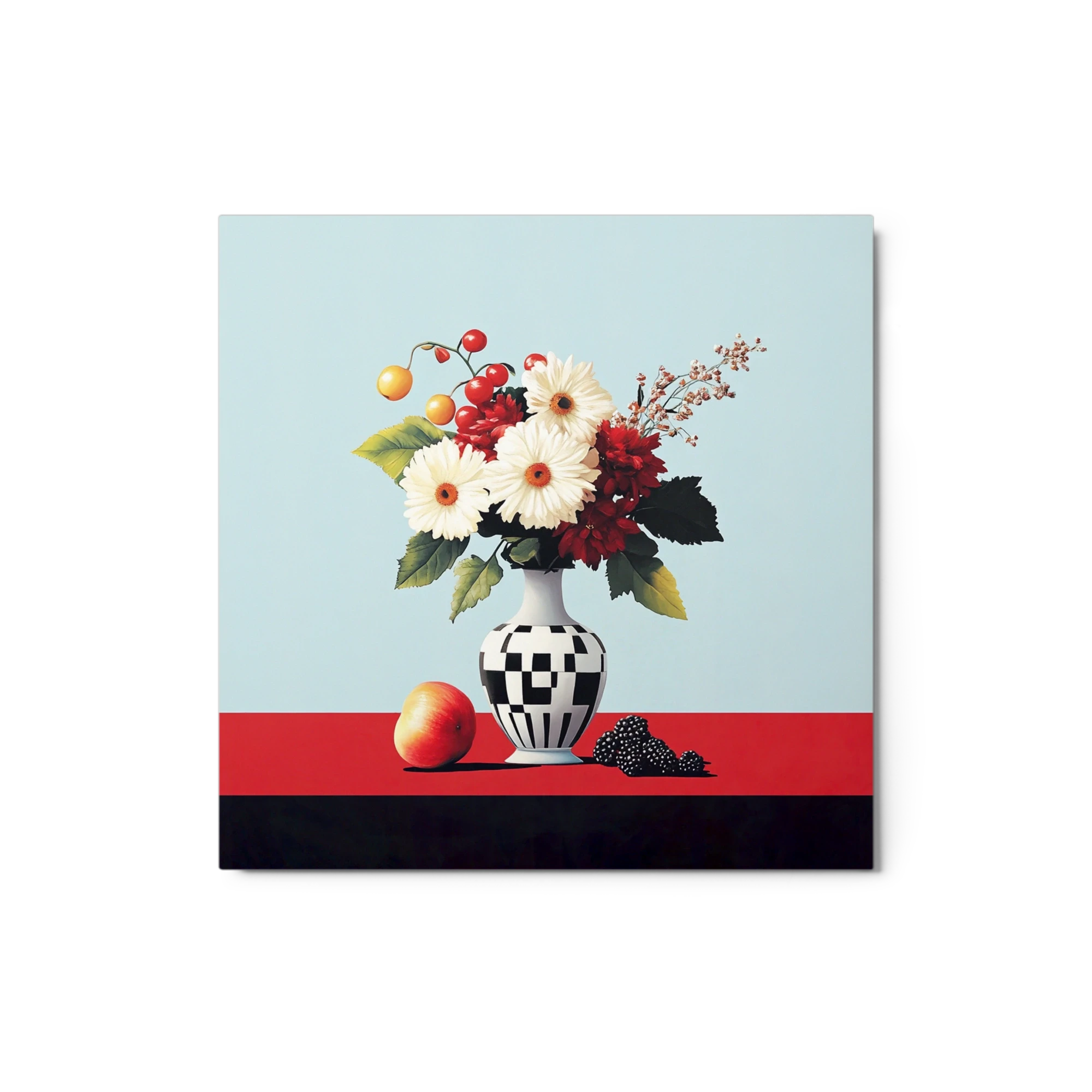 Vibrant Flower Arrangement in Vase