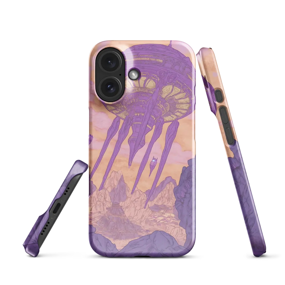 Floating Metropolis 
 iPhone 17 Pro Max | Snap Case