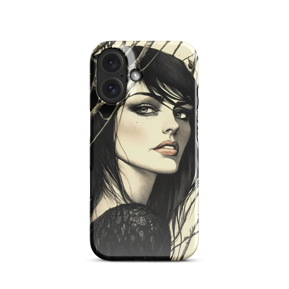 Ethereal Woman in Thorns 
 iPhone 14 | Tough Case