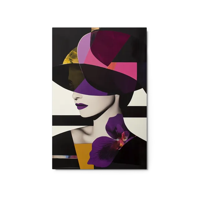 Modern Orchid Portrait | Art Print