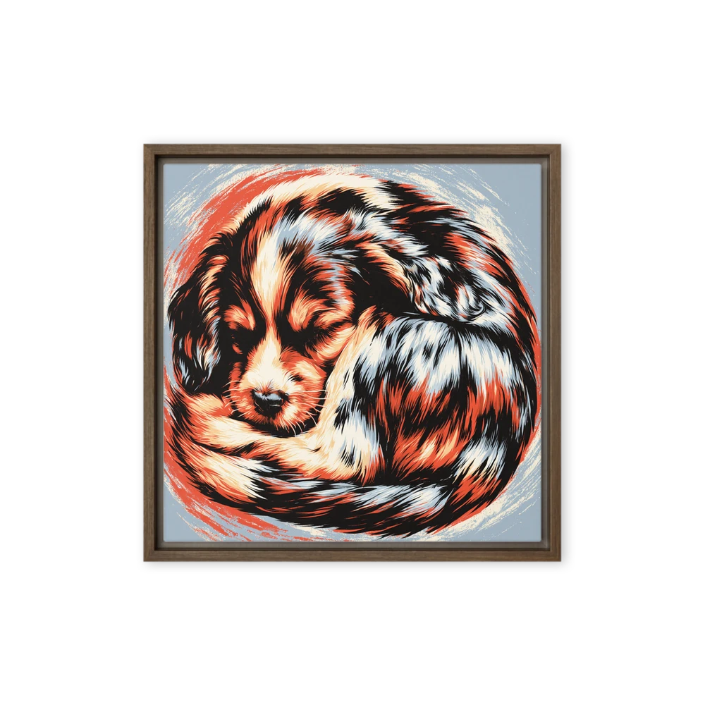 Sleeping Puppy | Art Print