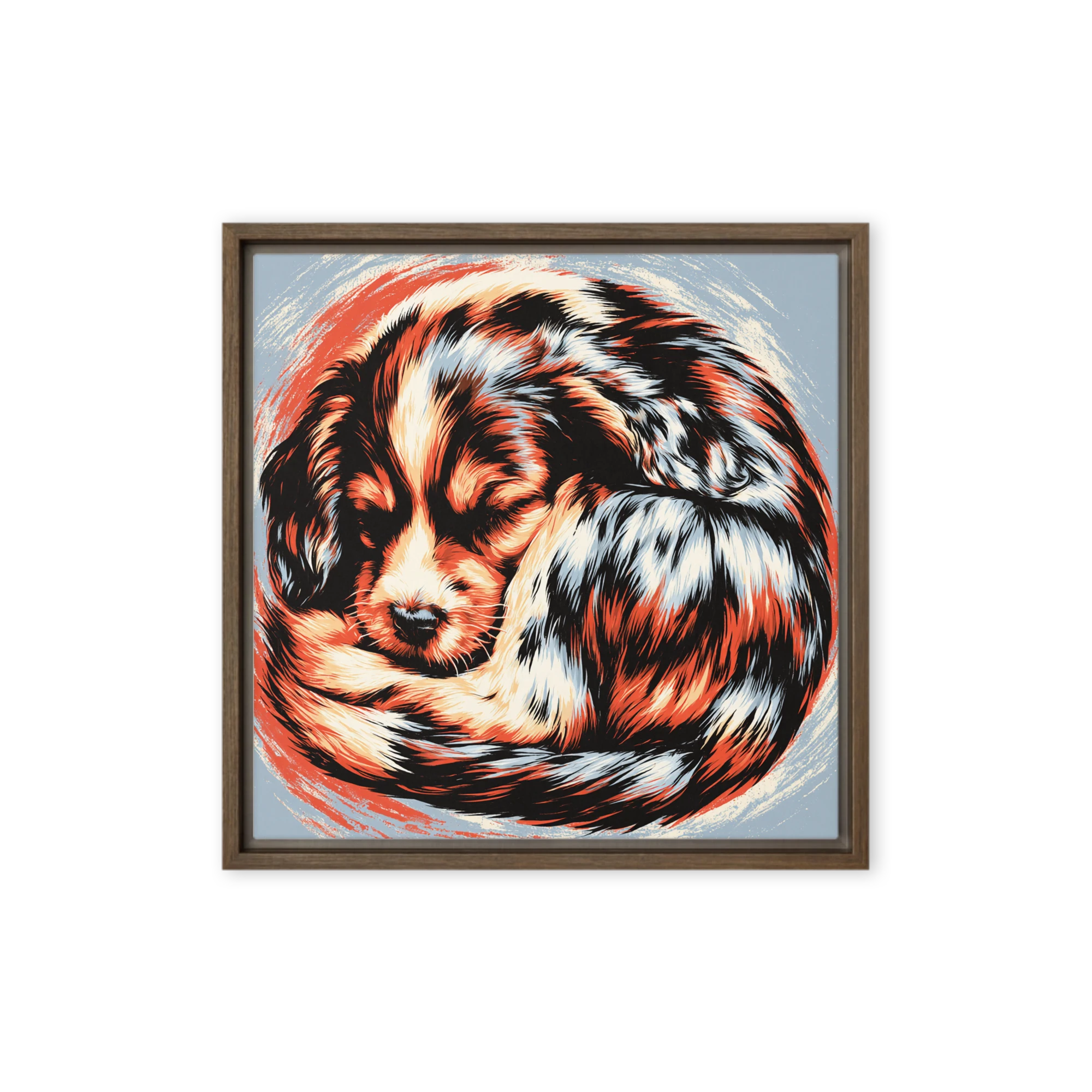 Sleeping Puppy | Art Print