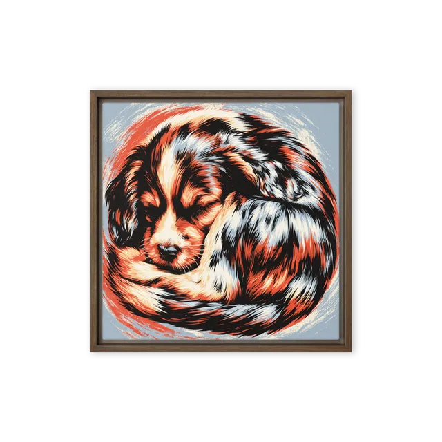 Sleeping Puppy | Art Print