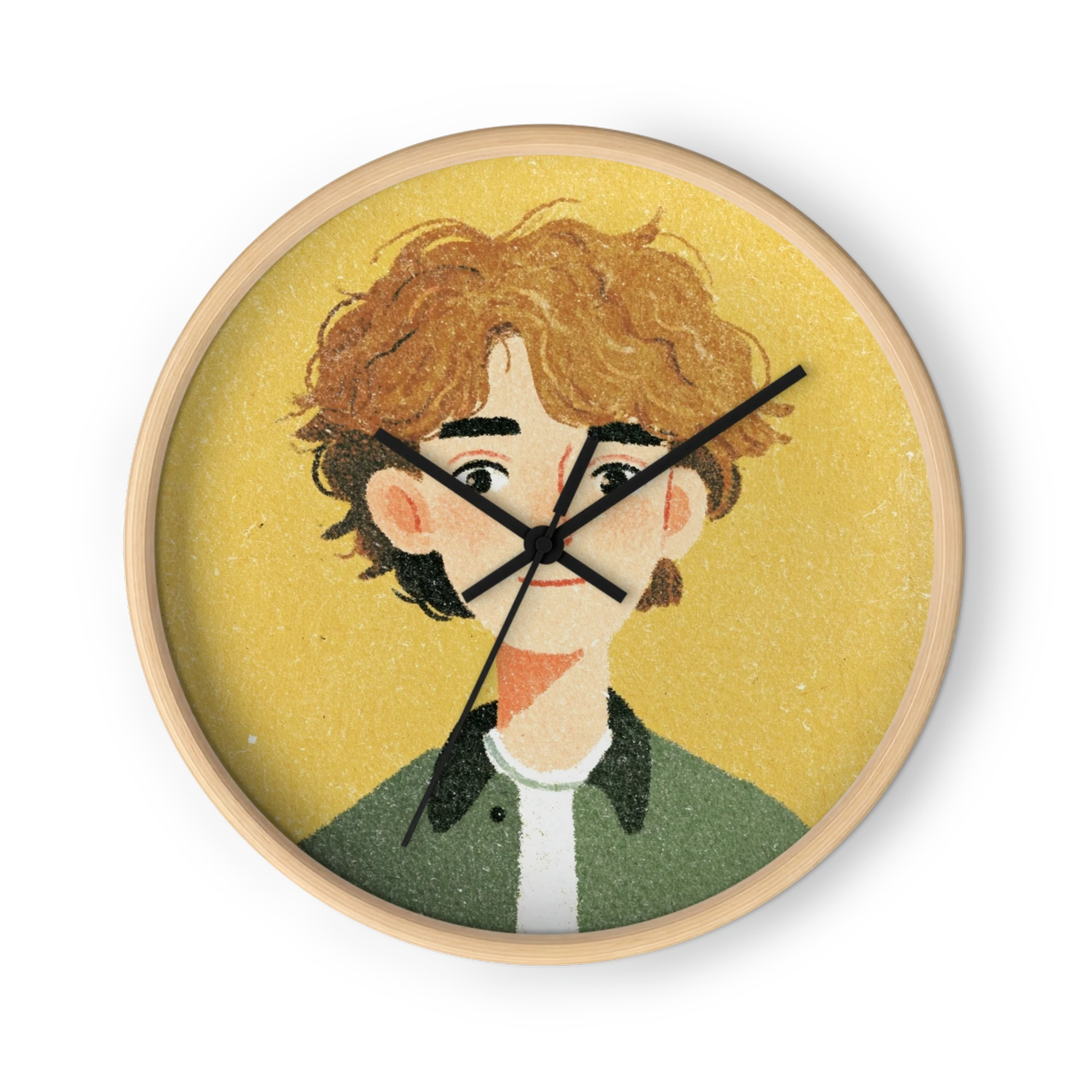 Boy with Curly Hair