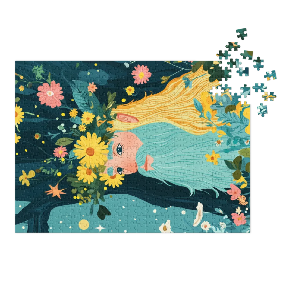 Nature Spirit with Floral Crown