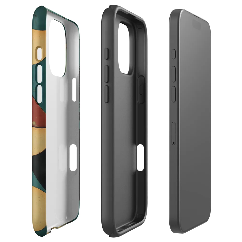 Abstract Geometric Design with Shapes | Phone Case