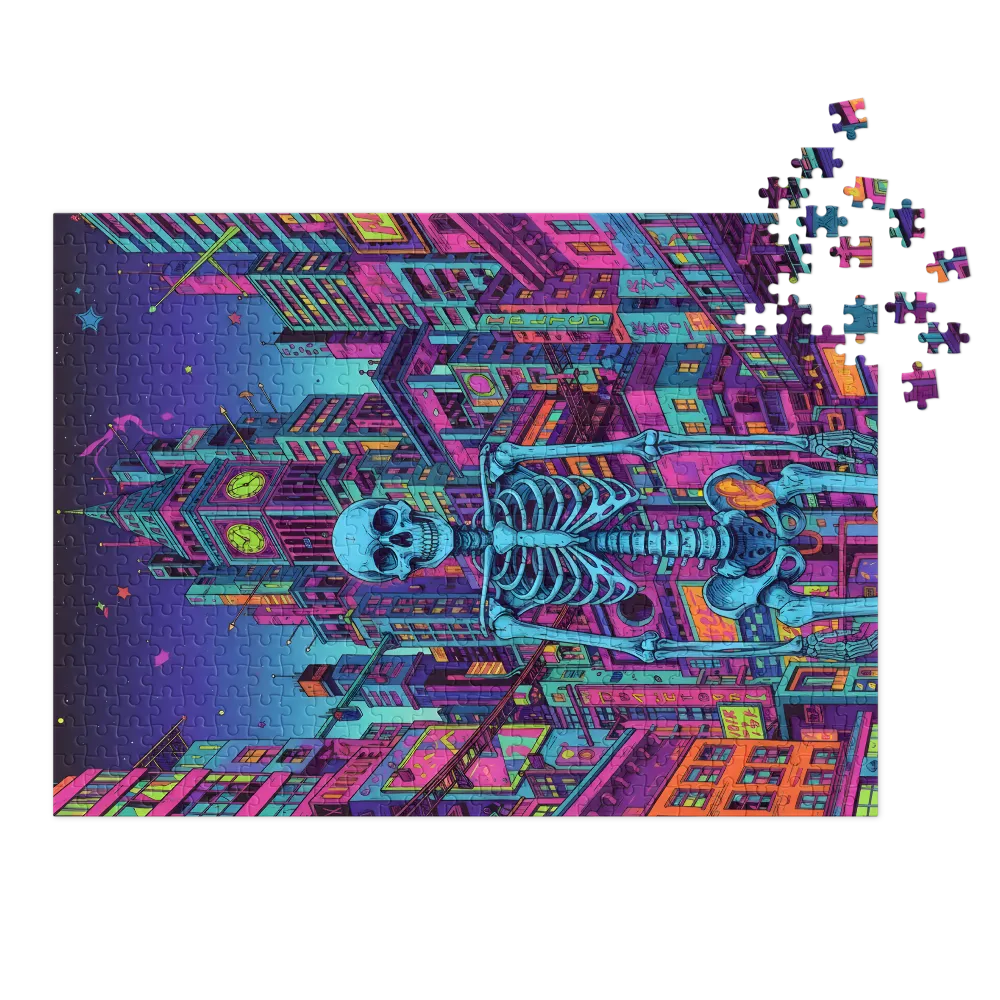 Neon City Skeleton