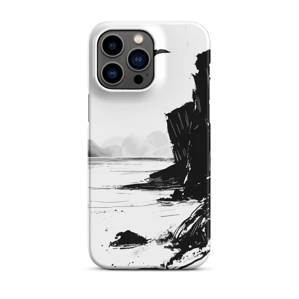 Ocean Cliff in Ink | Phone Case