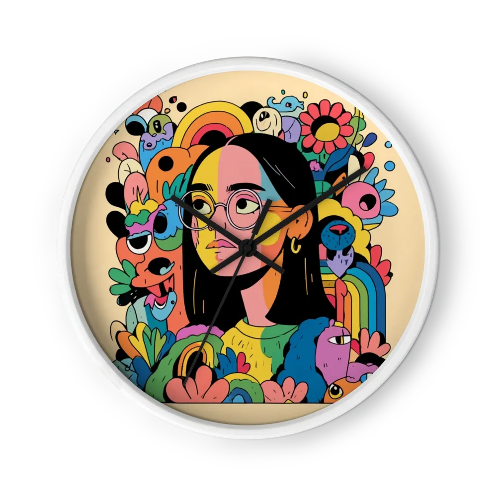 Mind of Characters | Wall Clock