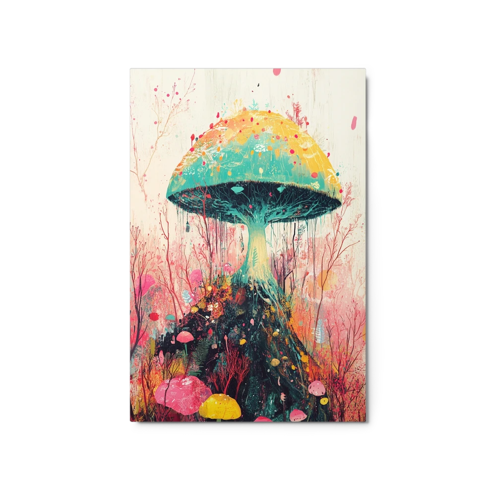 Enchanted Mushroom Forest | Art Print