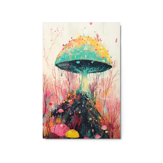 Enchanted Mushroom Forest | Art Print