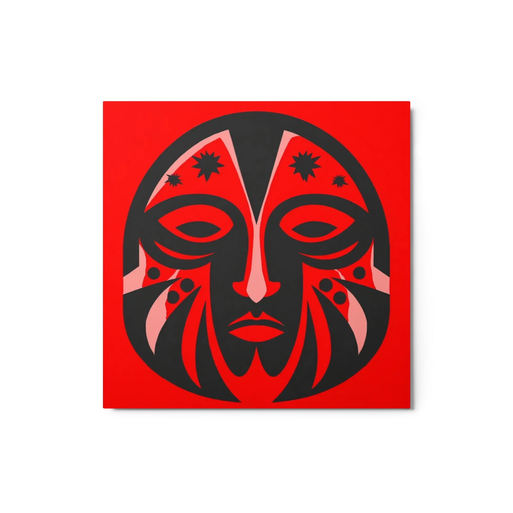 Tribal Mask Illustration
