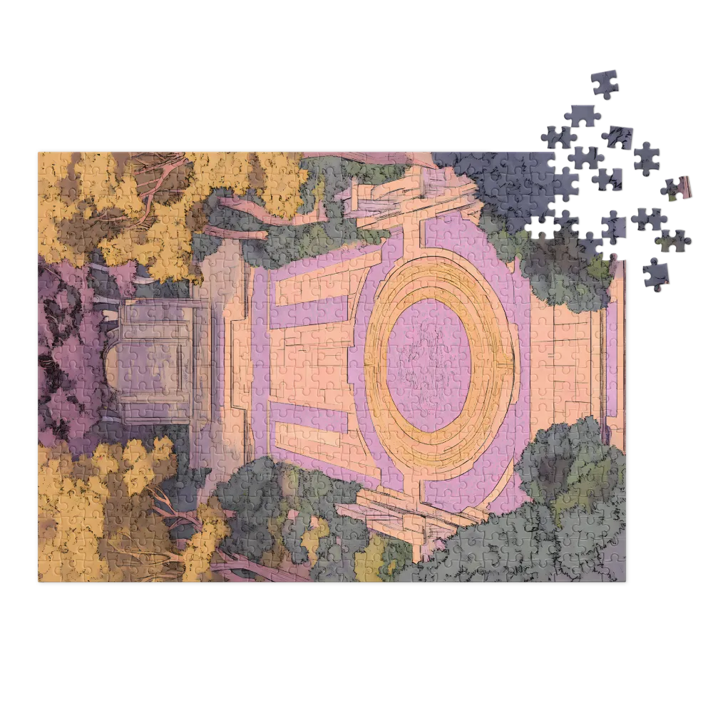 Ornate Garden Pathway