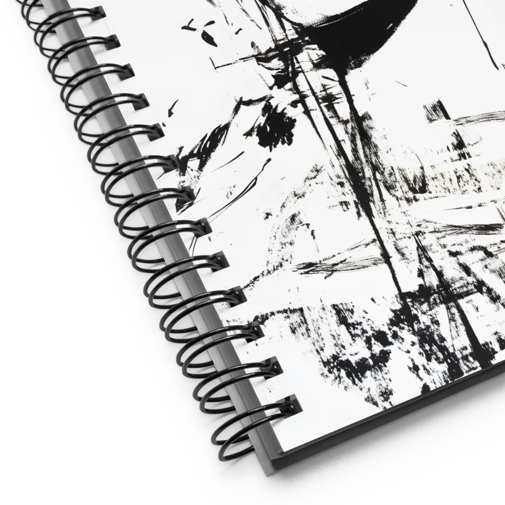 Floral Ink Muse 
 Spiral Notebook | 140 pages