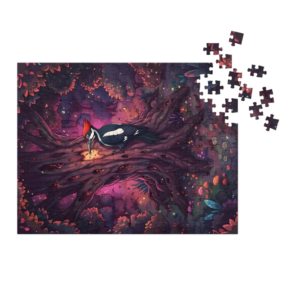 Enchanted Woodpecker | Jigsaw Puzzles