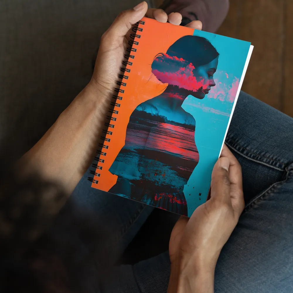 Inner Landscape Echoes 
 Spiral Notebook | 140 pages
