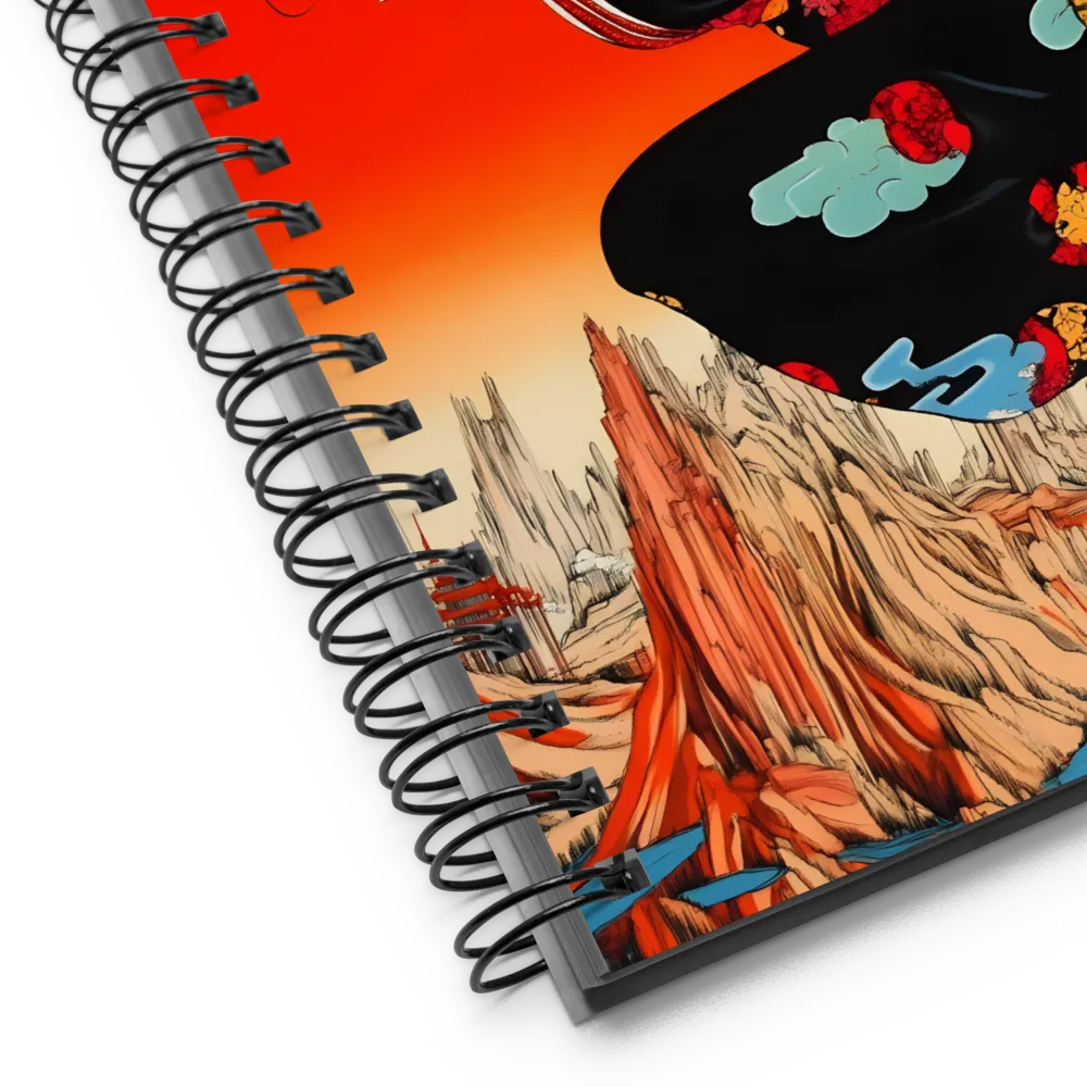 The Leaping Spirit of the Canyon 
 Spiral Notebook | 140 pages