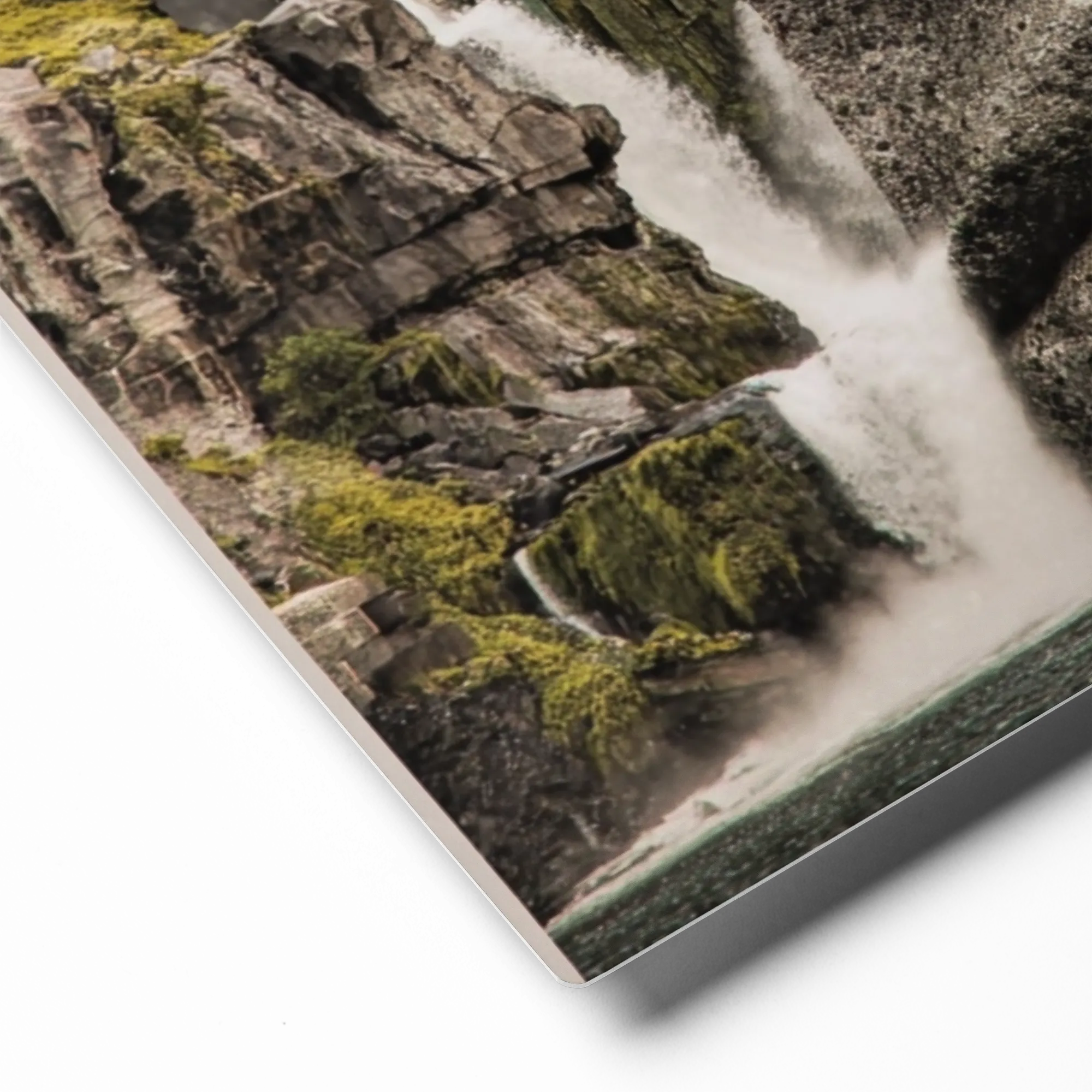 Tears of the Mountain 
 Poster with Black Frame | 14″x 14″