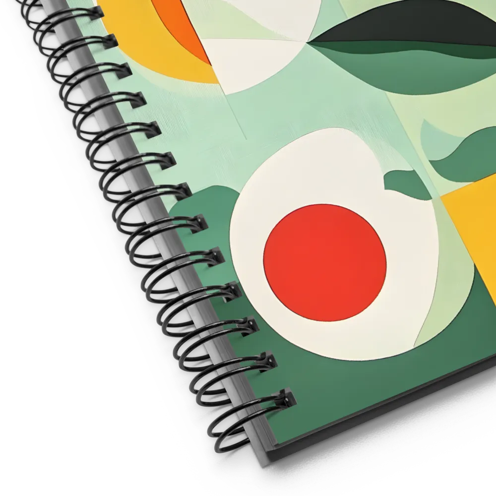 Organic Geometry 
 Spiral Notebook | 140 pages