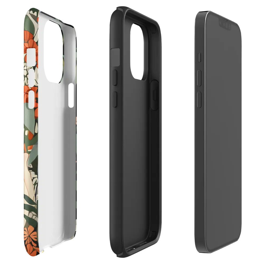 Serene Floral Portrait | Phone Case