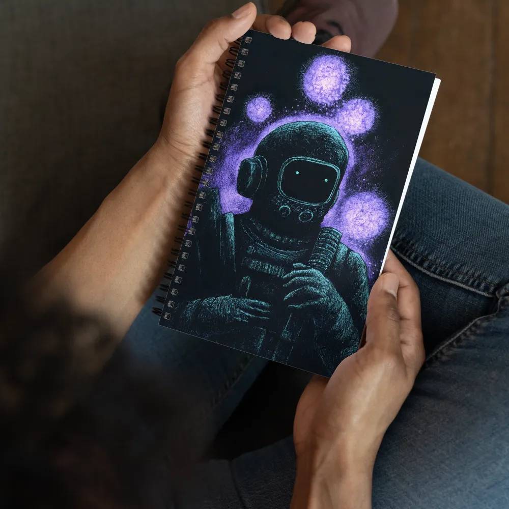 Galactic Sentinel 
 Spiral Notebook | 140 pages