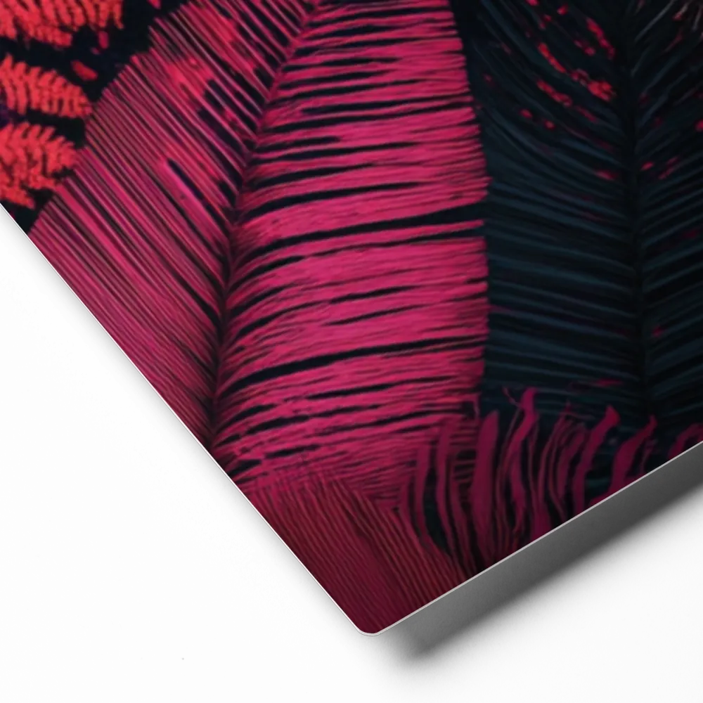 Neon Jungle Roar 
 Canvas | 18″x 26″
