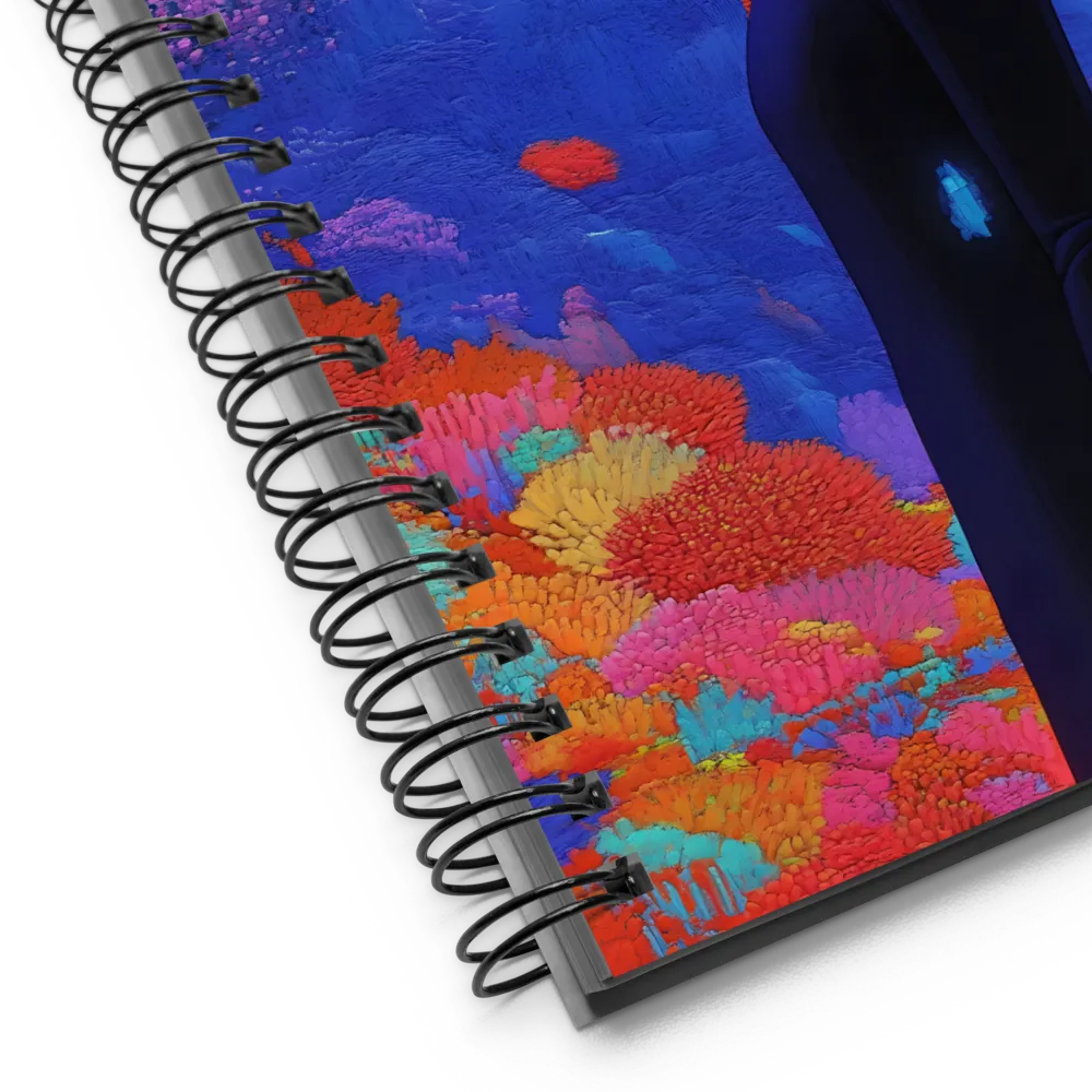 Cosmic Bloom 
 Spiral Notebook | 140 pages