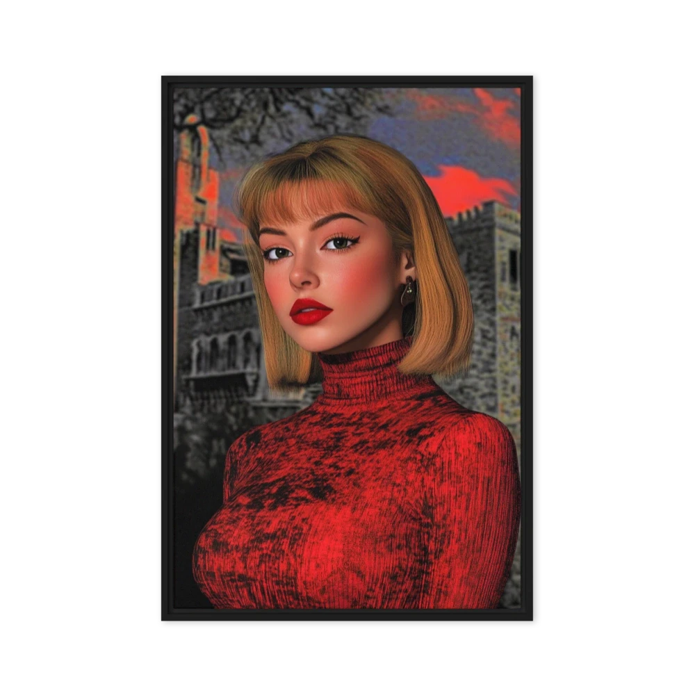 Red Dress Portrait