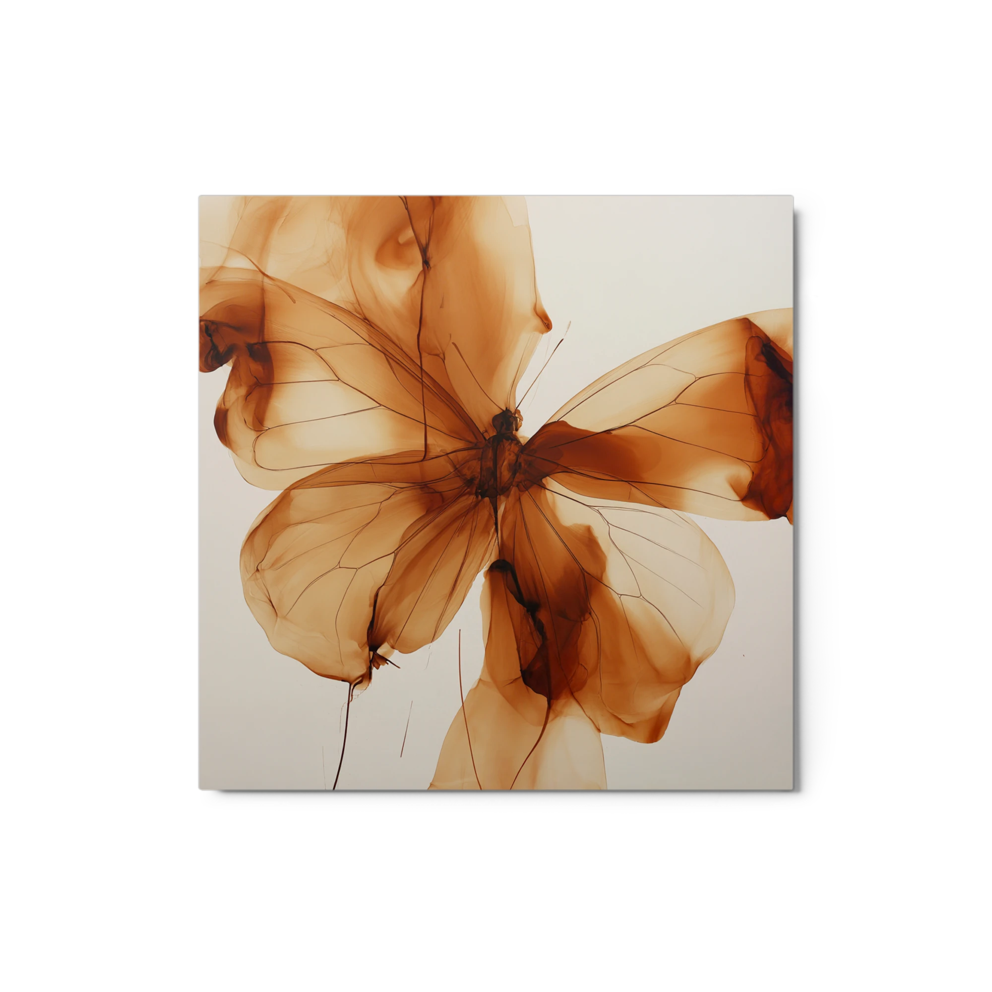 Translucent Amber Butterfly