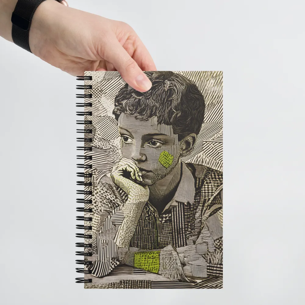 The Patched Gaze 
 Spiral Notebook | 140 pages