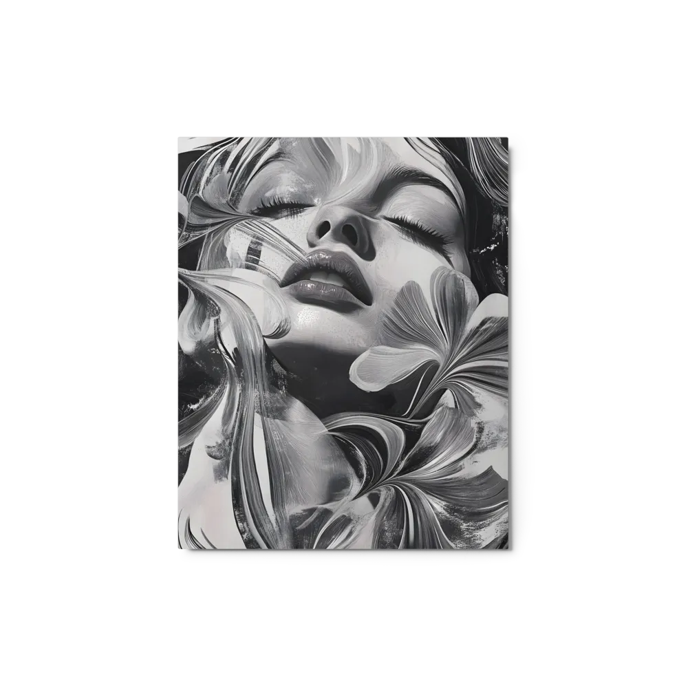 Monochrome Serenity 
 Canvas | 30″x 60″