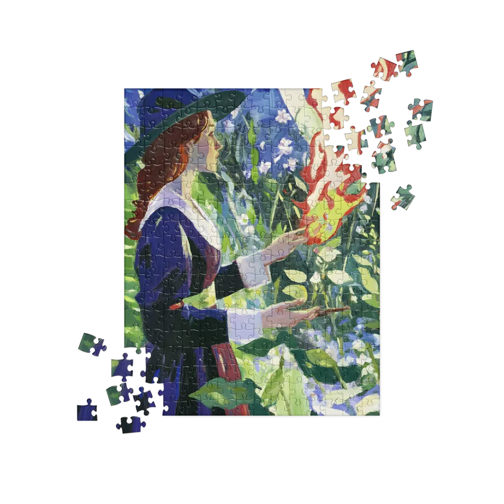 The Conjurer's Garden 
 Jigsaw Puzzle