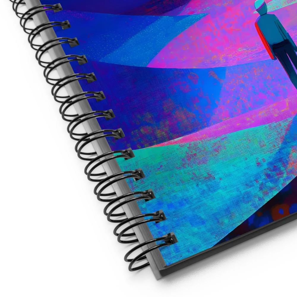 Fragmented Horizon 
 Spiral Notebook | 140 pages