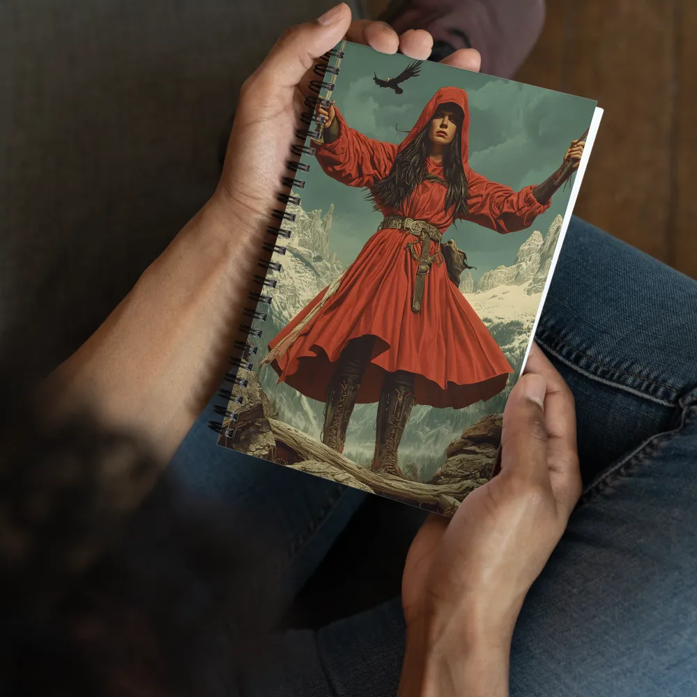 Mountain Warrior's Ascent 
 Spiral Notebook | 140 pages