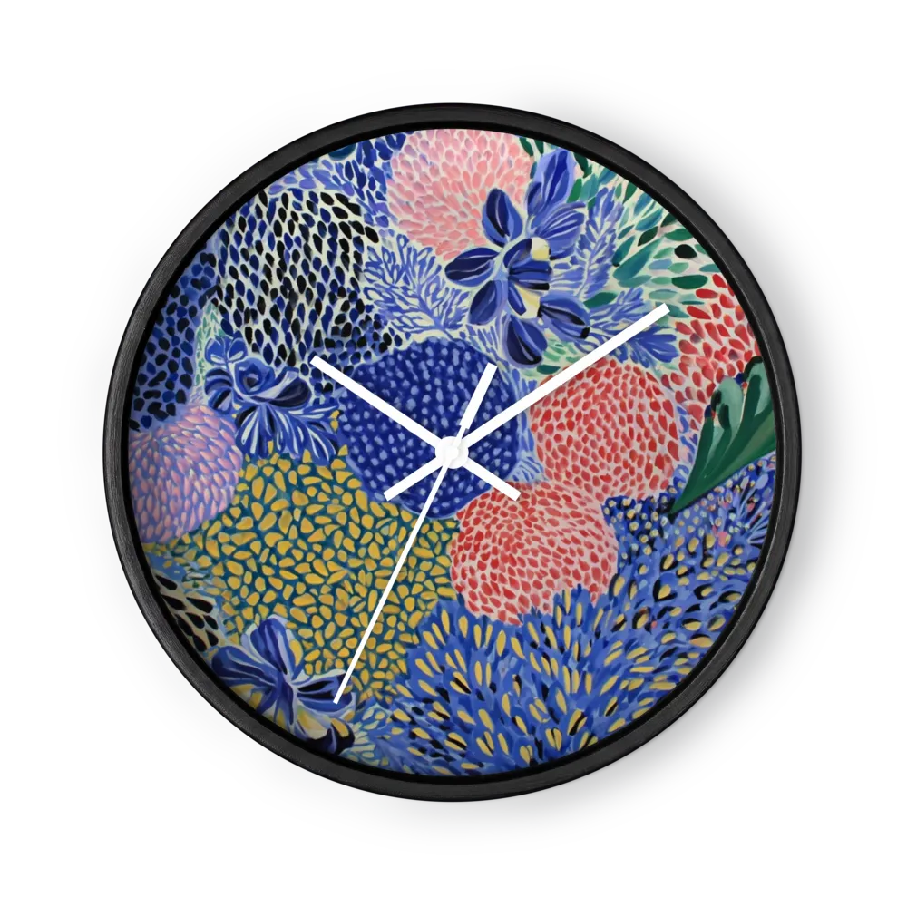 Blooming Mosaic | Wall Clock