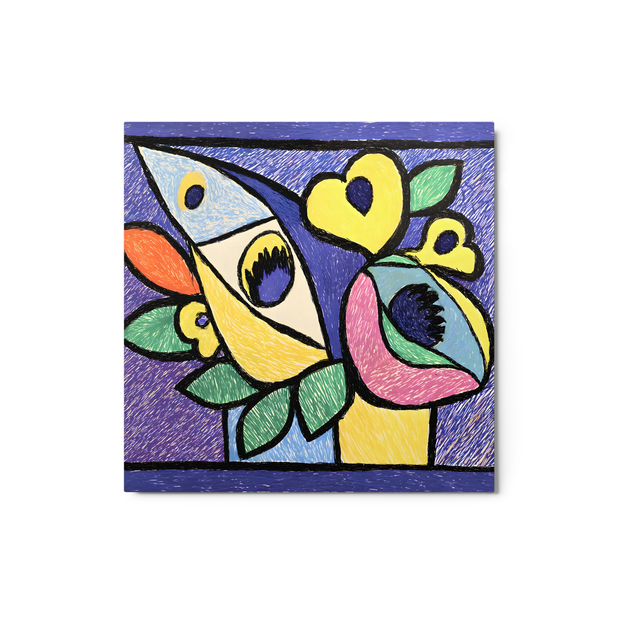 Stylized Floral Still Life