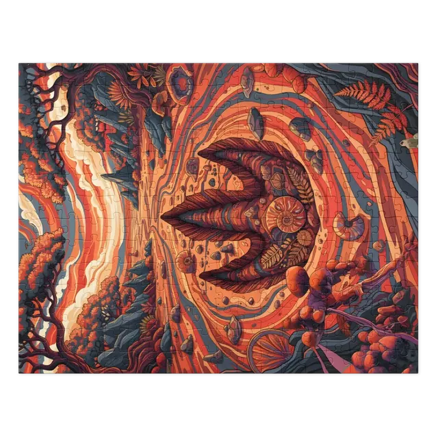 Ammonite River | Jigsaw Puzzles