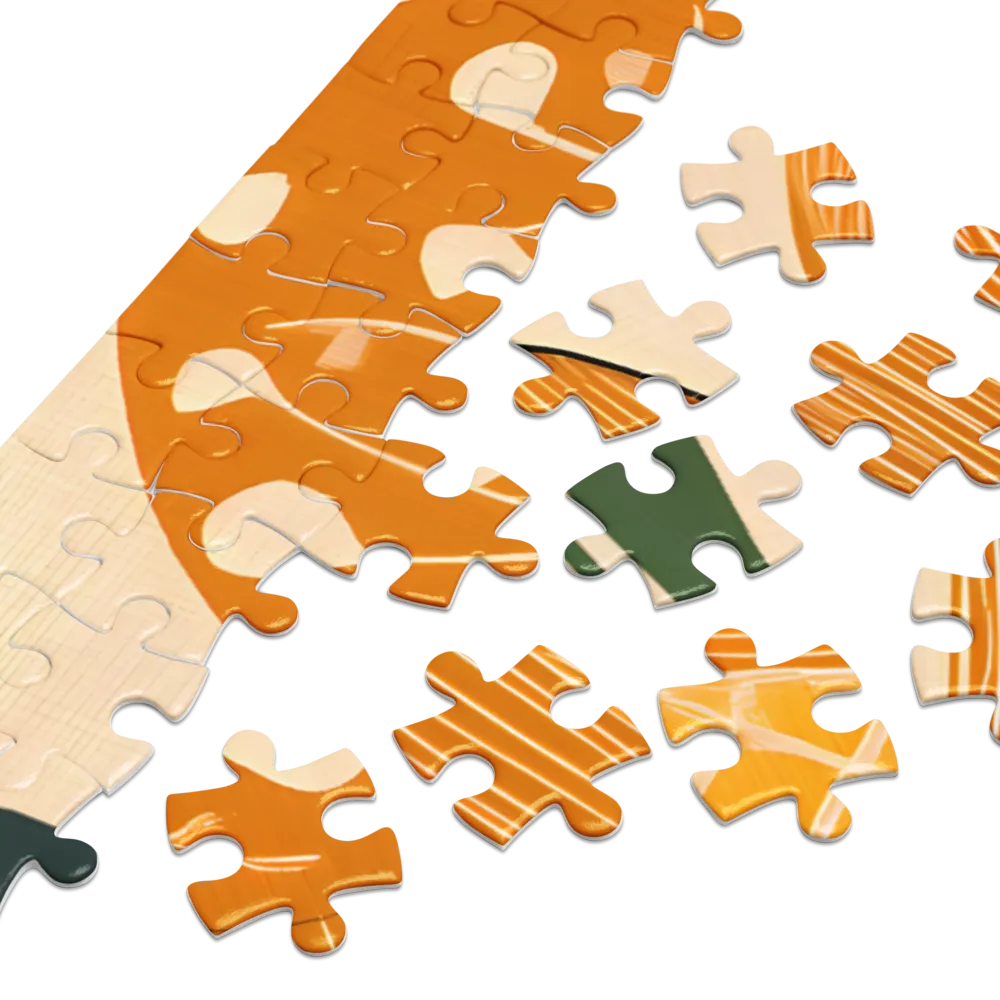 Whispering Woods Woman 
 Jigsaw Puzzle in Tin Box