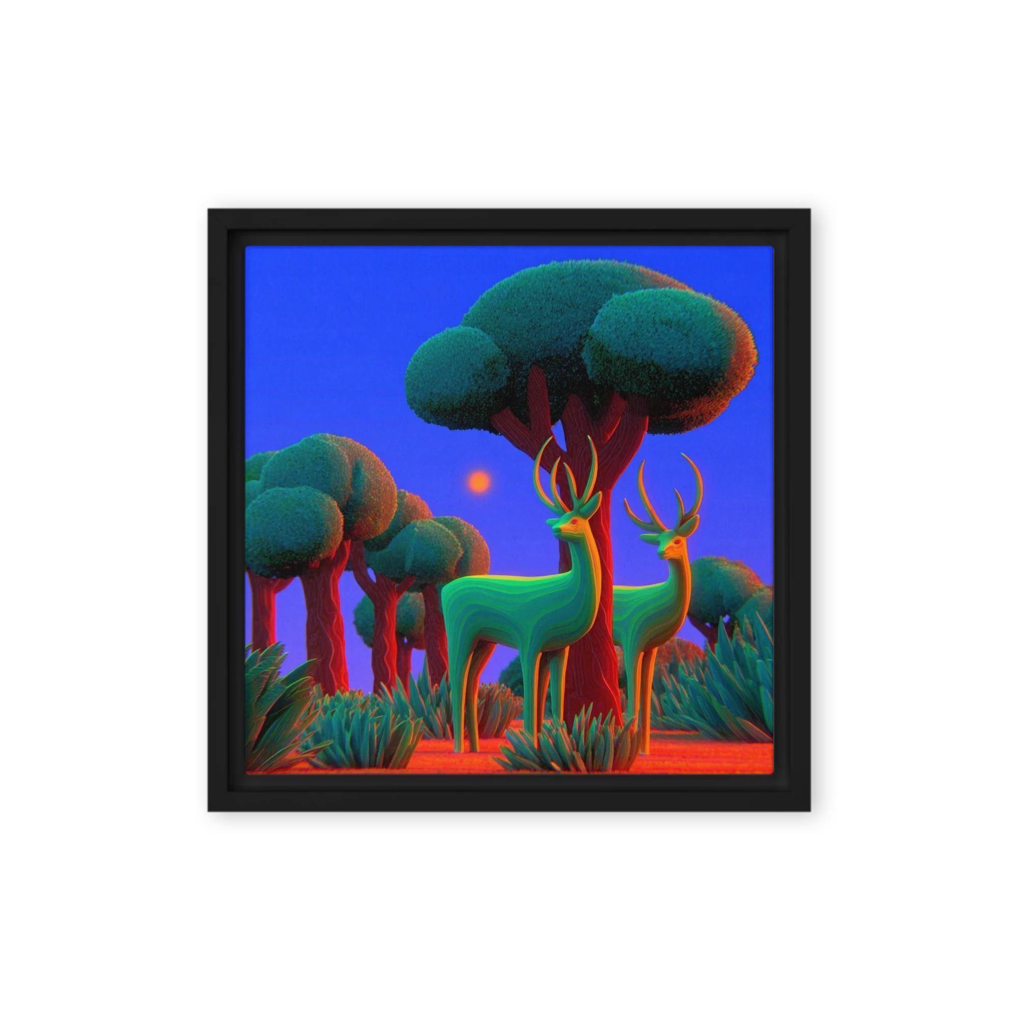 Luminous Forest Stags